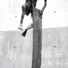 Gesticulation #1 | Iron Wire, Recycled Metal | 50x70x115 cm | Putu Sutawijaya©2010
